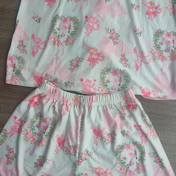 Roller Rabbit Lovely Rabbit Pajamas Set - Picture 7 of 8